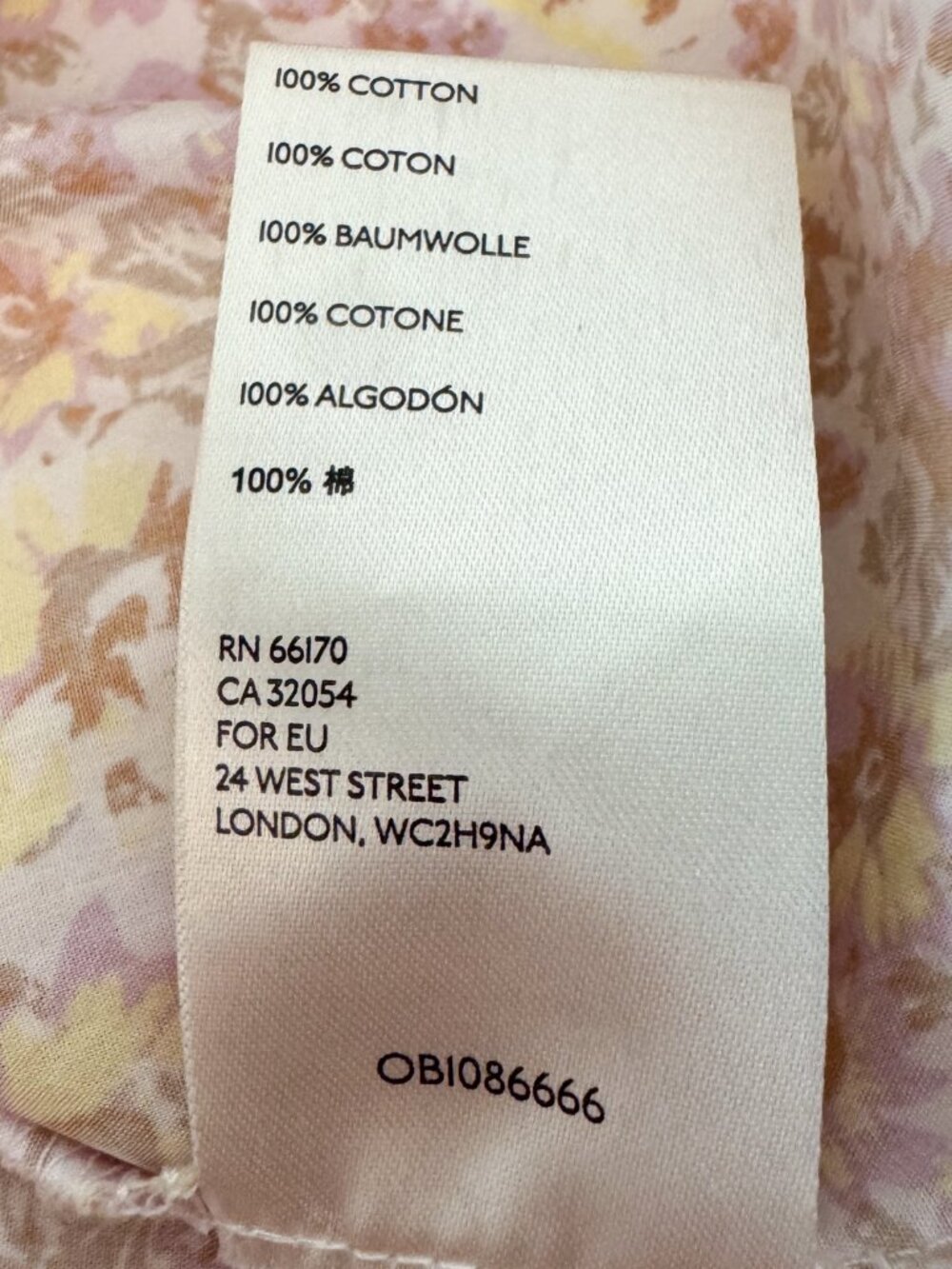 Free People She's A Dream Floral Midi Dress Sz 4 w/ Pockets Cottagecore Prairie - Picture 14 of 15